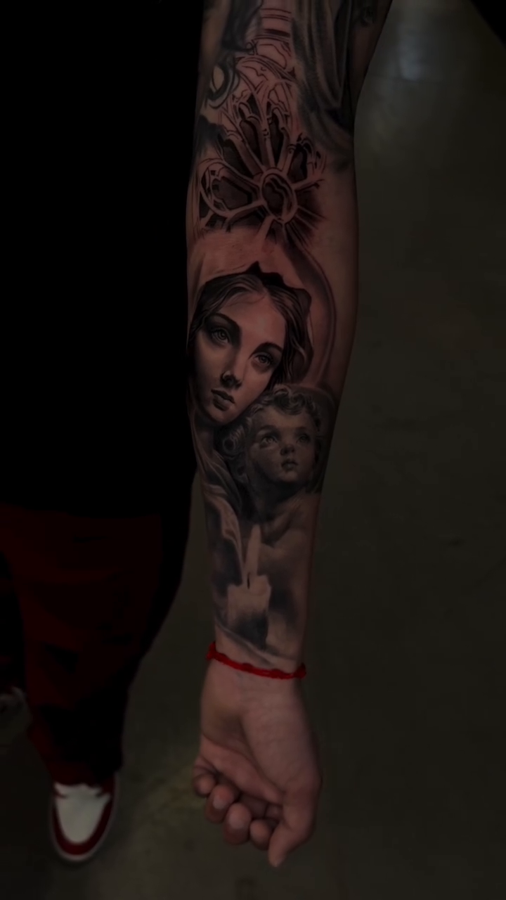 Tattoo by @carter.studios.ink โ realism, black_and_grey