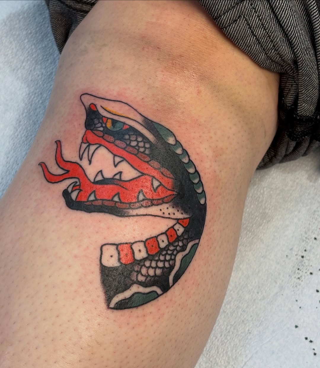 Tattoo by @sammytortellini — american_traditional