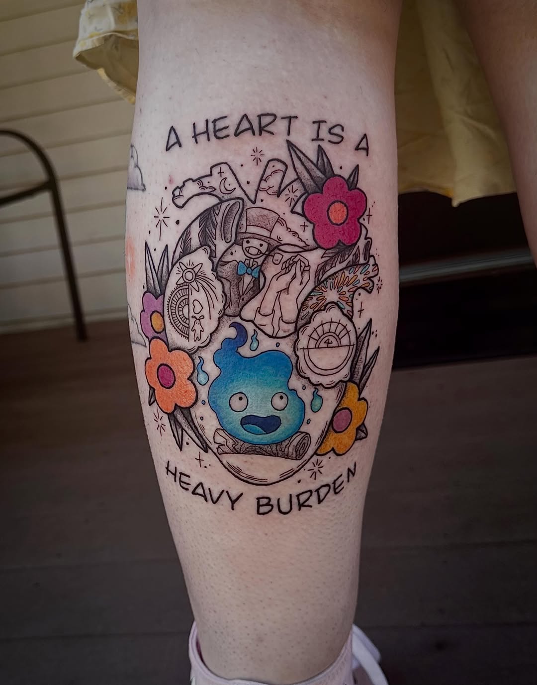 Tattoo by @veggiesaurus — anime