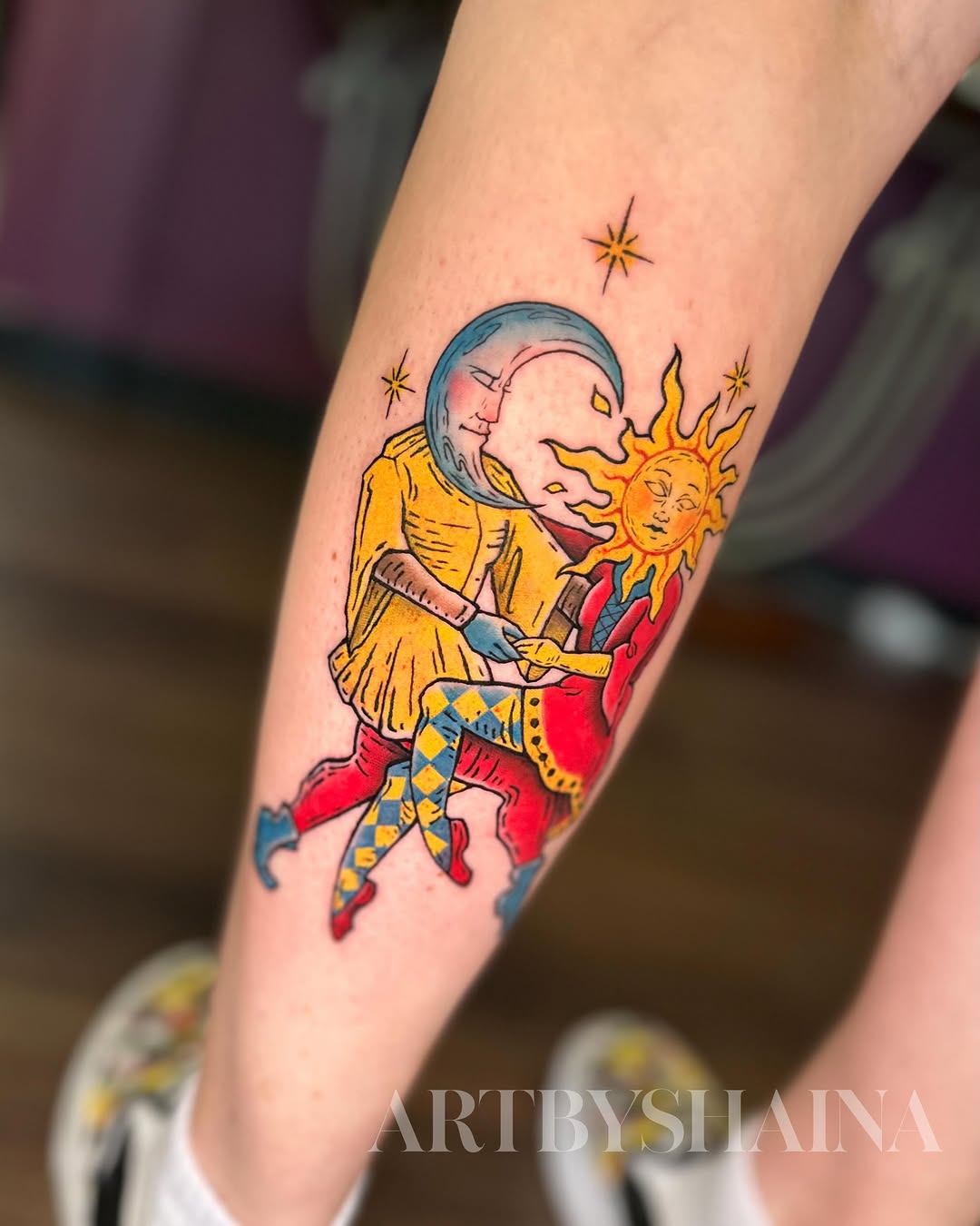 Tattoo by @artbyshaina — neo_traditional