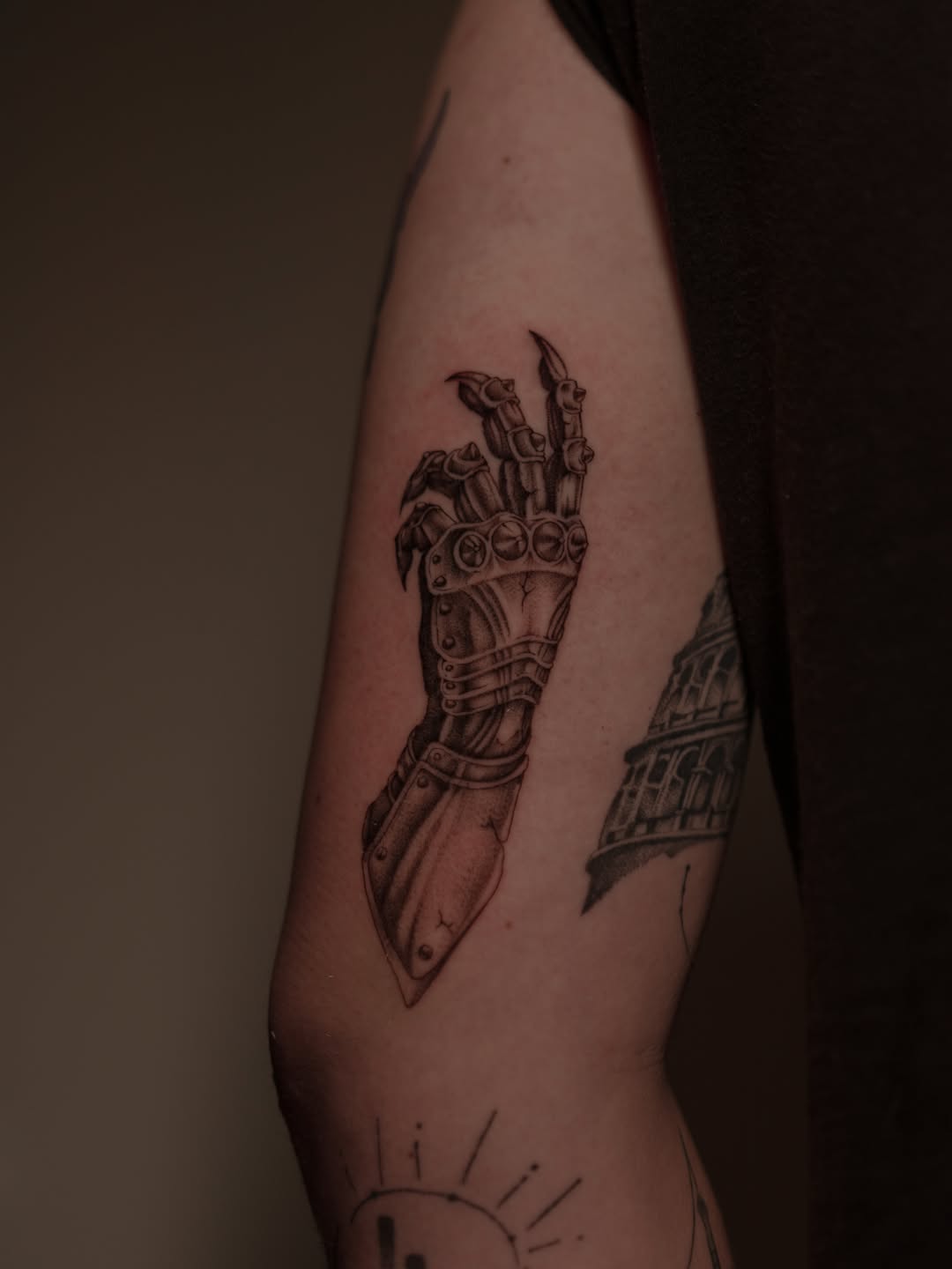Tattoo by @wispytats — black_and_grey, realism