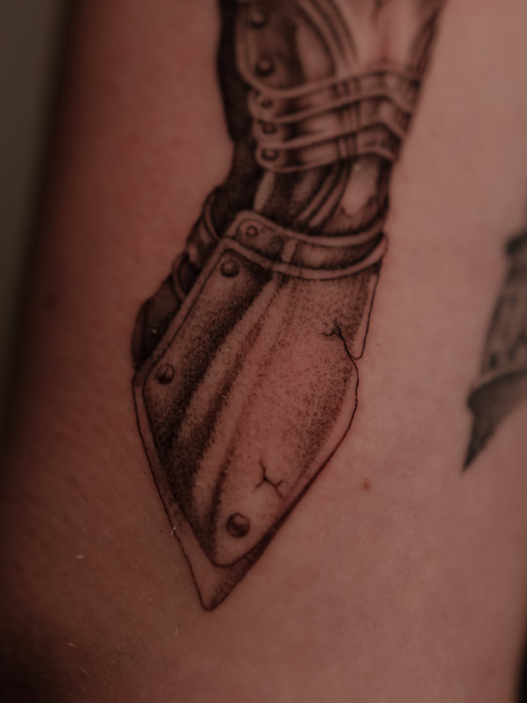 Tattoo by @wispytats — black_and_grey, realism