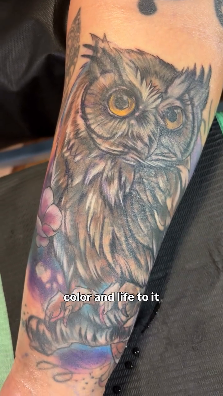 Tattoo by @komfort — realism, black_and_grey