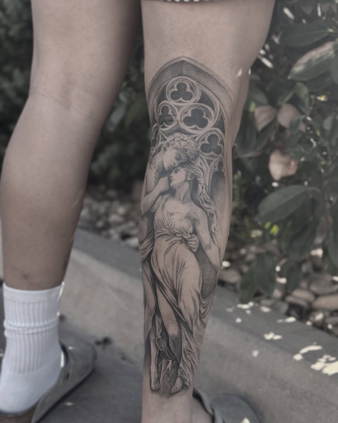 Tattoo by @alanis.ink — realism, black_and_grey