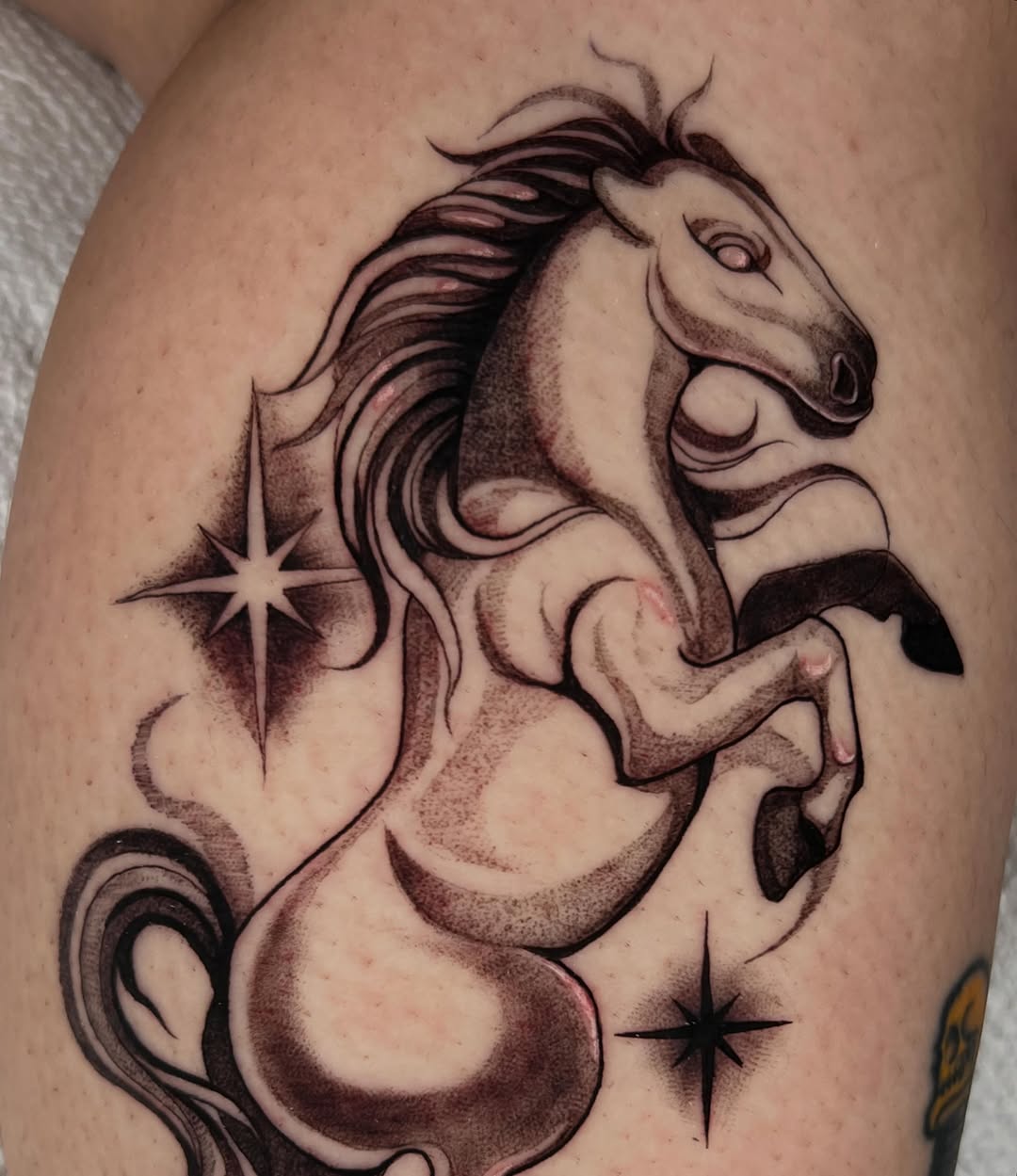 Tattoo by @palomatatu — illustrative, black_and_grey