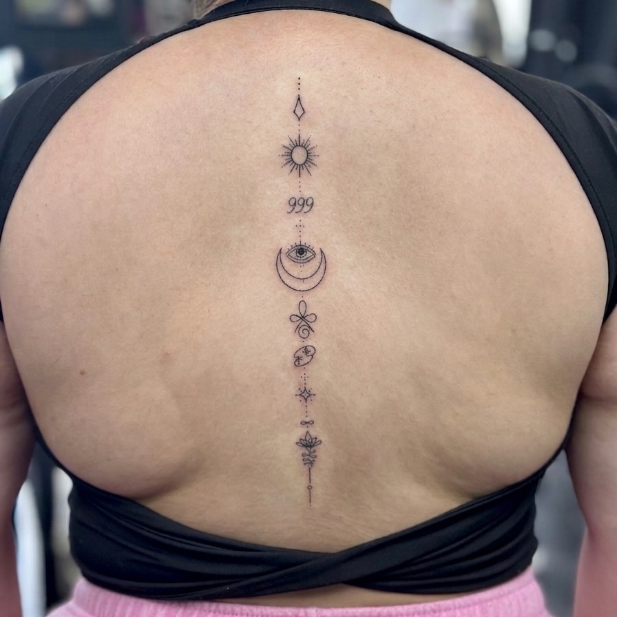 Tattoo by @aj_inkvillage — fine_line, minimalist