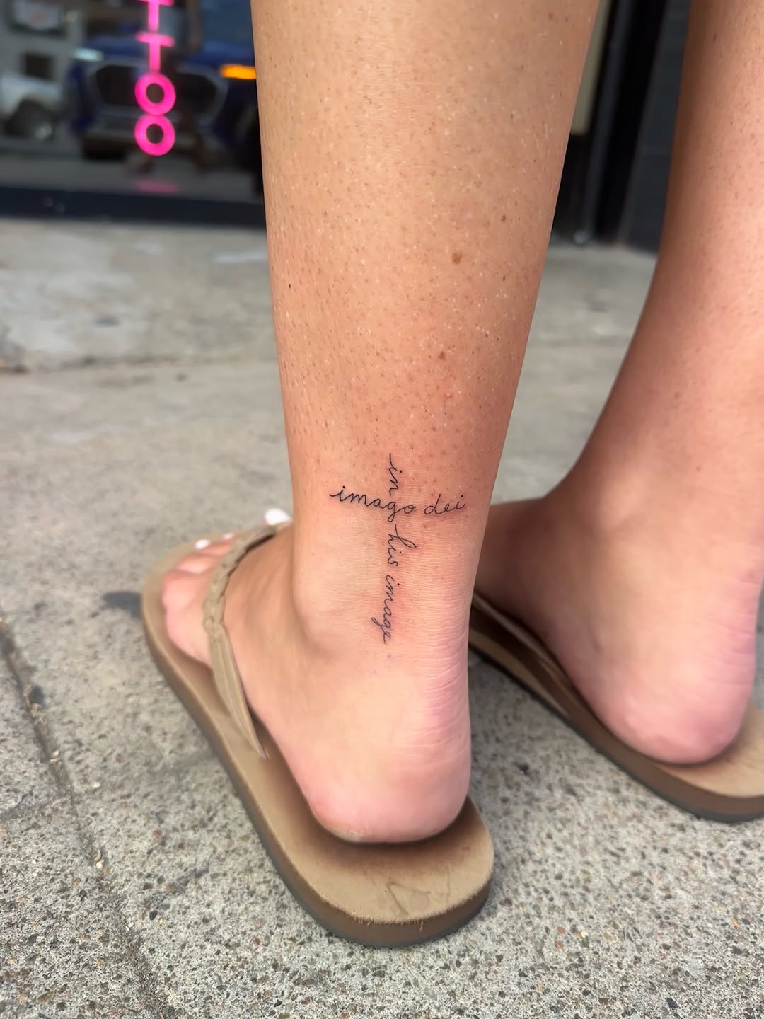 Tattoo by @cherryxtats β fine_line, lettering_script