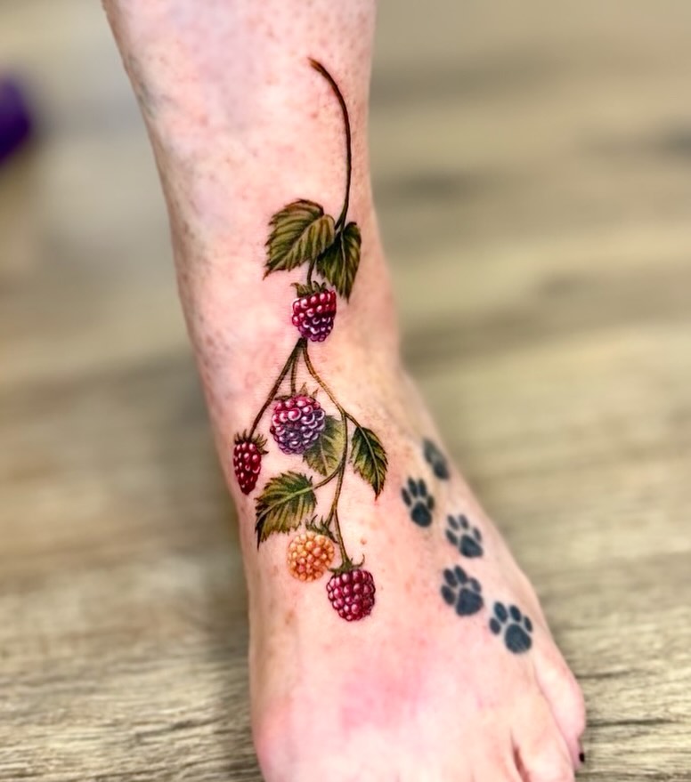 Tattoo by @varonyart — realism, fine_line