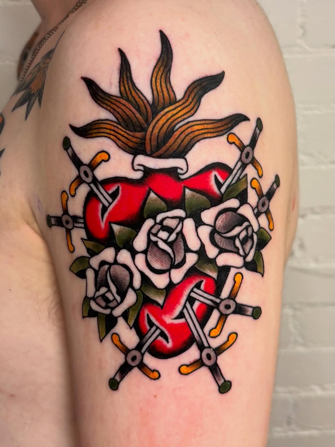 Tattoo by @cleepstattoo — american_traditional, illustrative