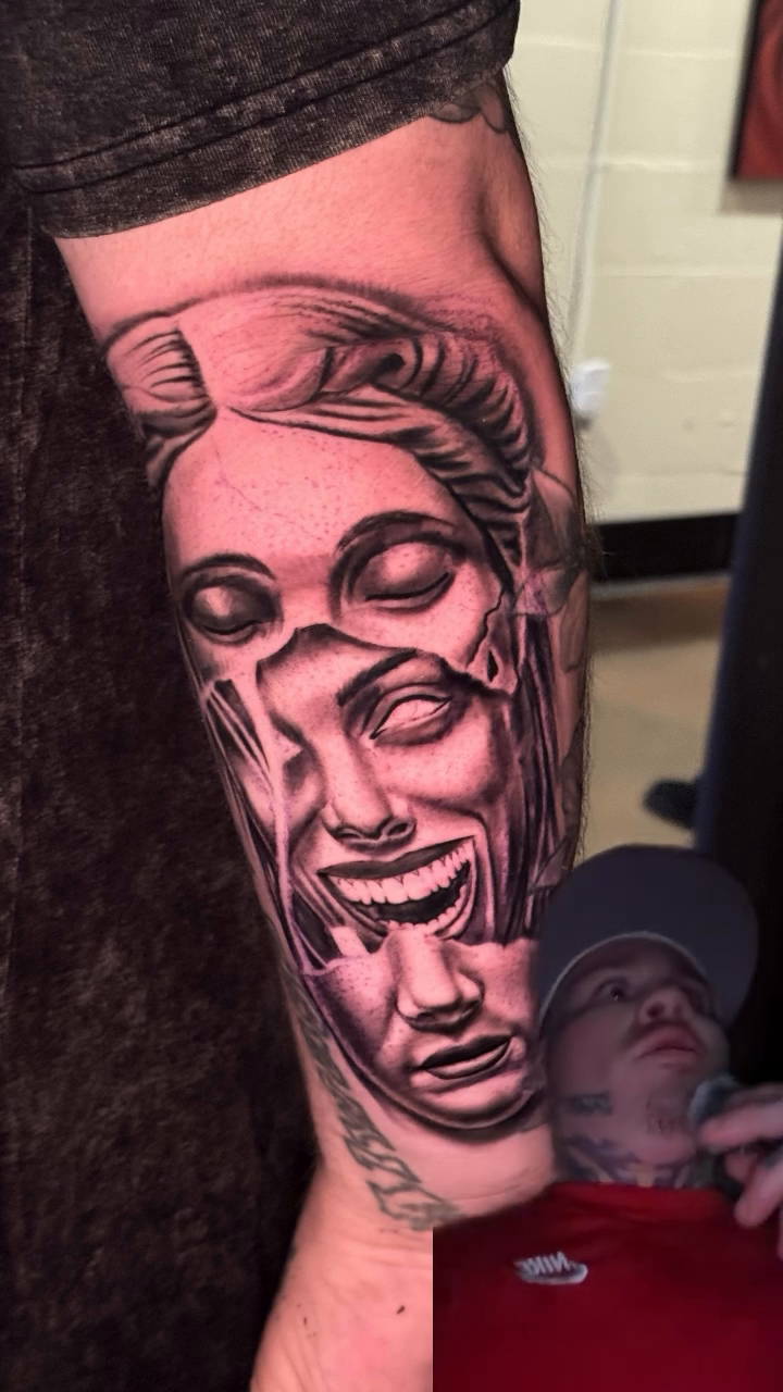 Tattoo by @jacobmartintattoos โ black_and_grey, realism