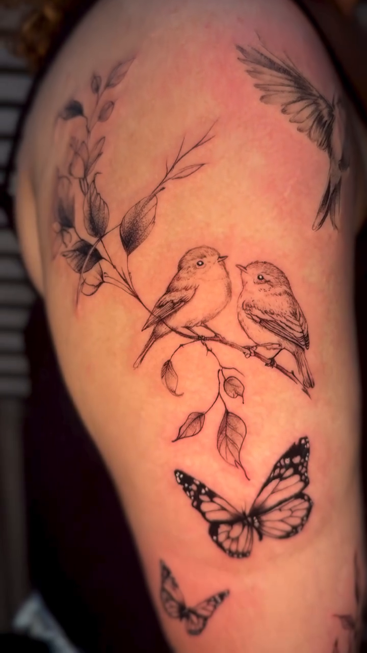 Tattoo by @crose.o1 — fine_line, illustrative