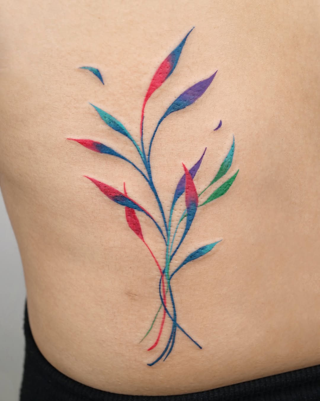 Tattoo by @aroha_tattoo โ watercolor
