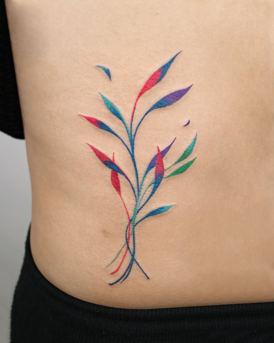 Tattoo by @aroha_tattoo โ watercolor
