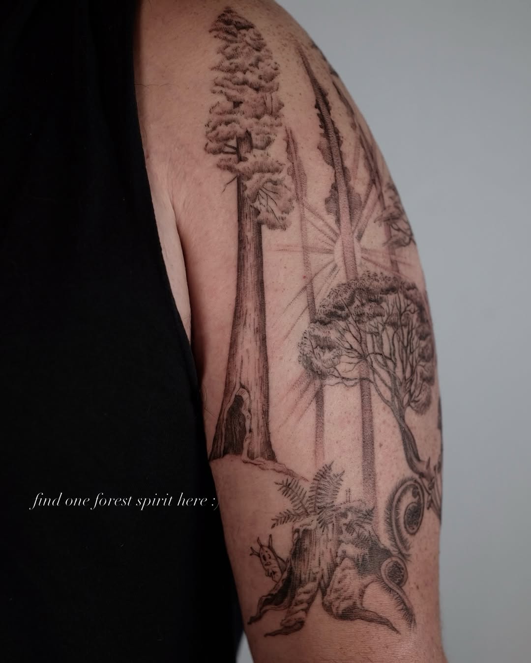 Tattoo by @sunpersimmon.tattoo — realism, black_and_grey