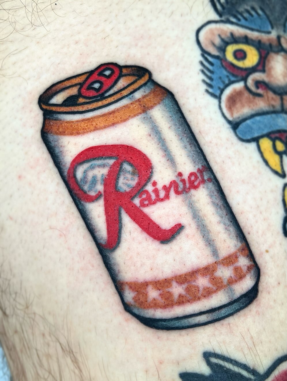 Tattoo by @leonetats โ american_traditional, illustrative