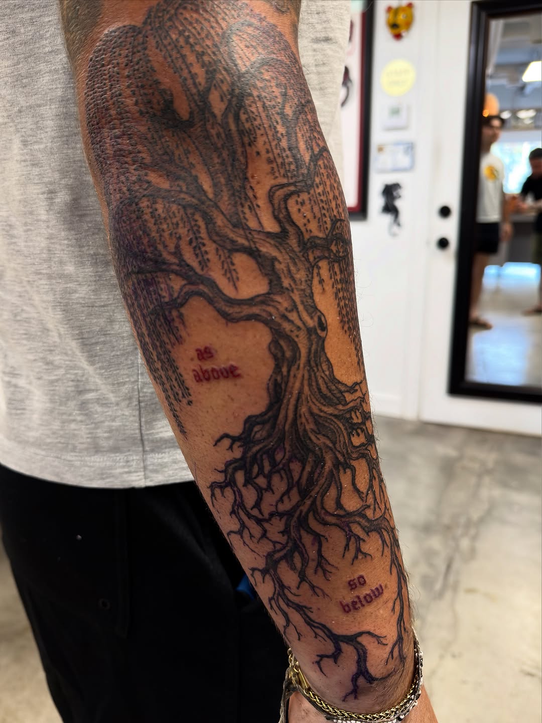 Tattoo by @thisismyempire — black_and_grey