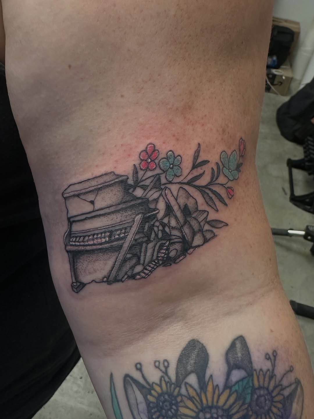 Tattoo by @thisismyempire — black_and_grey