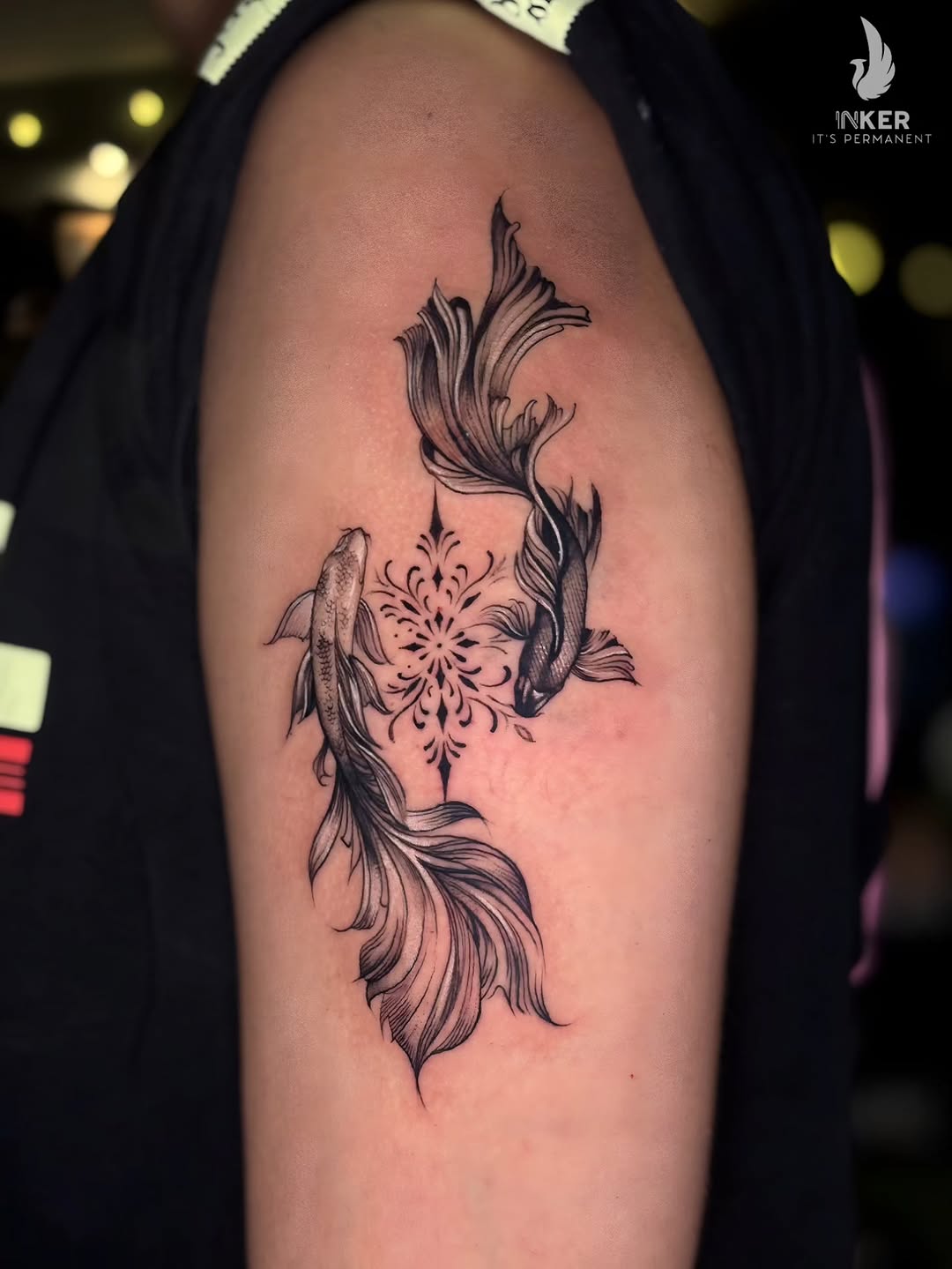 Tattoo by @suvo_the_inker — black_and_grey