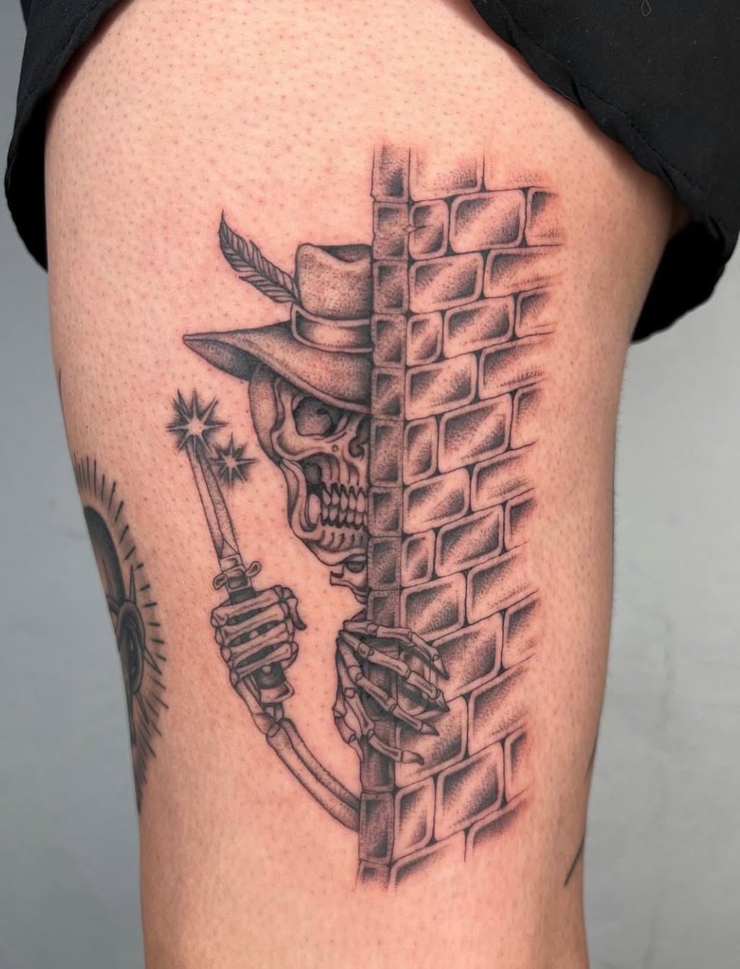 Tattoo by @derosario__ — black_and_grey, realism