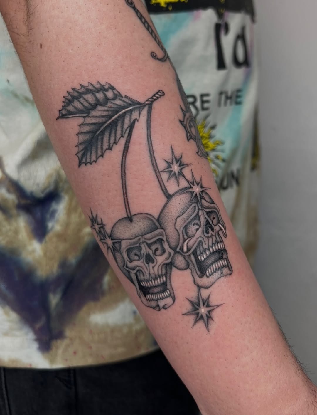 Tattoo by @derosario__ — black_and_grey, chicano