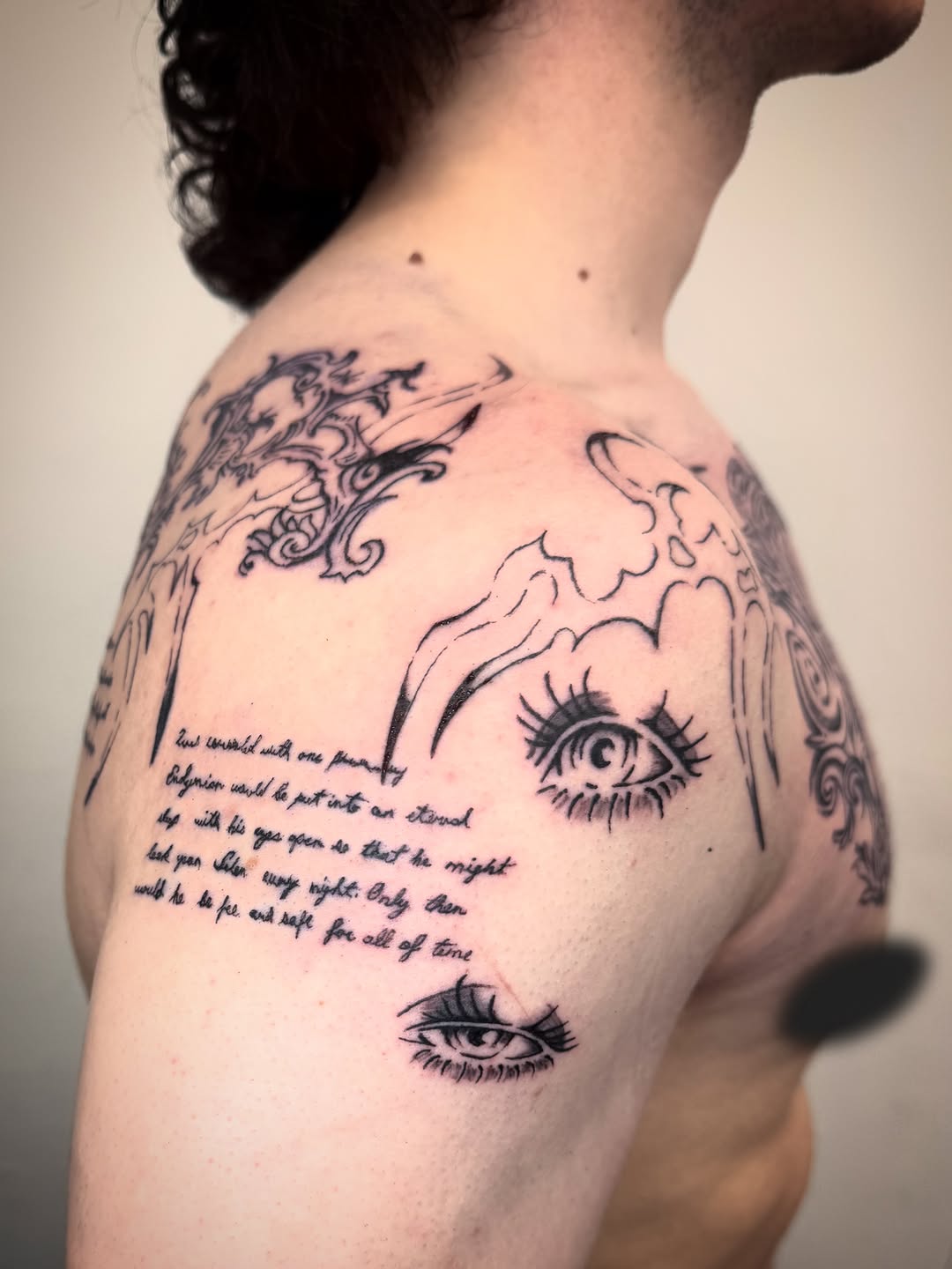 Tattoo by @devonlanetattoo — lettering_script