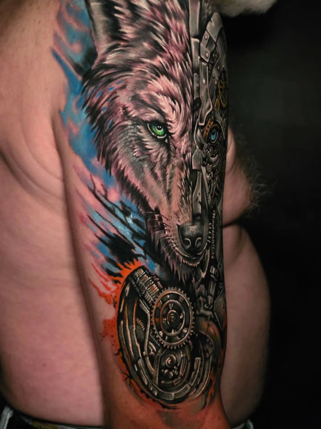 Tattoo by @oh_my_goad — realism, black_and_grey