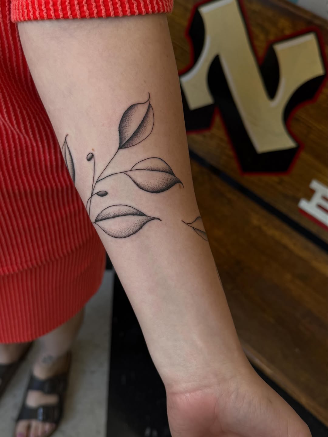 Tattoo by @calebgreen.tattoo — fine_line, dotwork