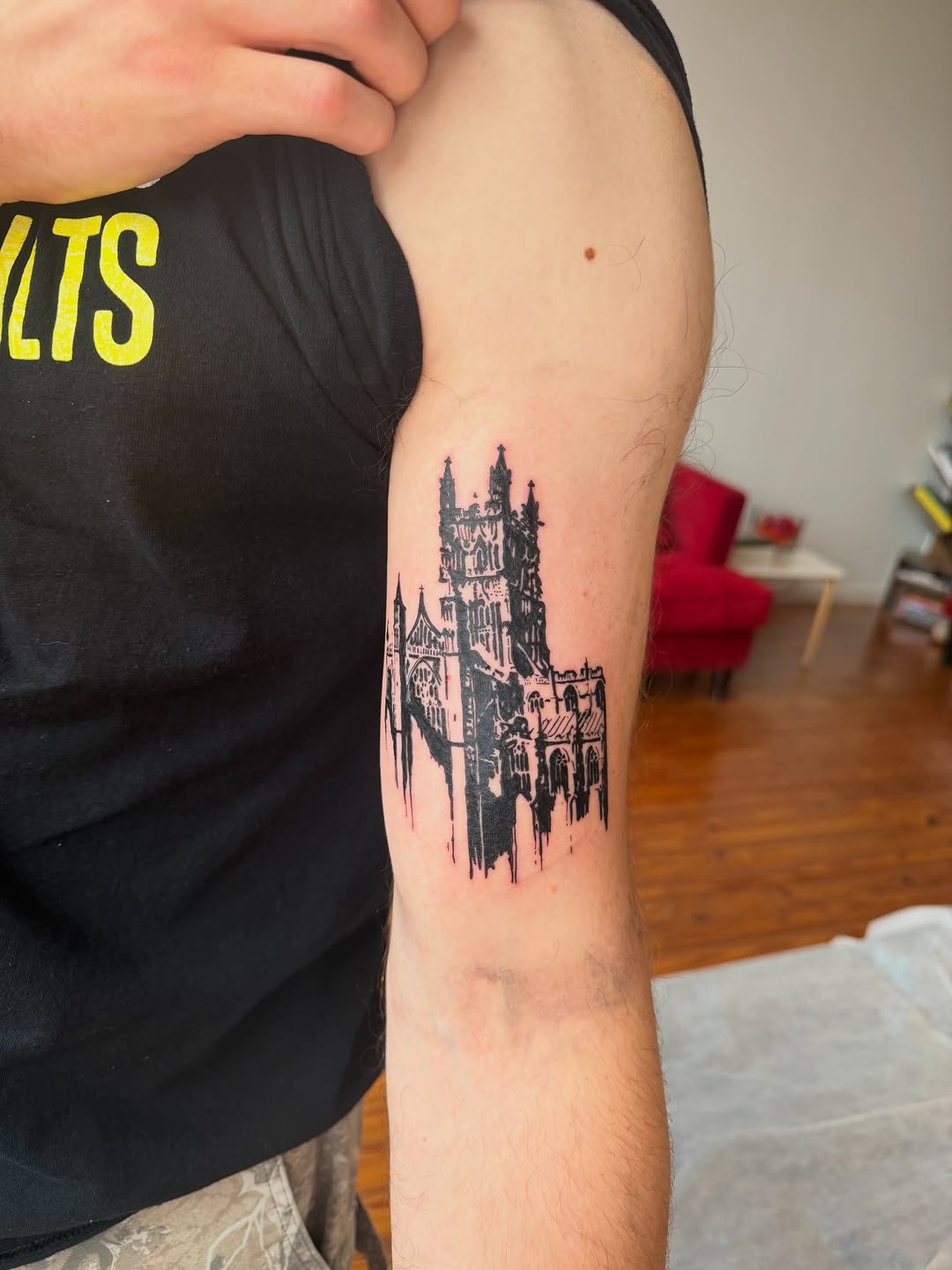 Tattoo by @josejaviertattoosatl β blackwork