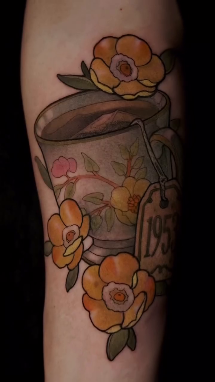 Tattoo by @krishtattoo — neo_traditional, realism