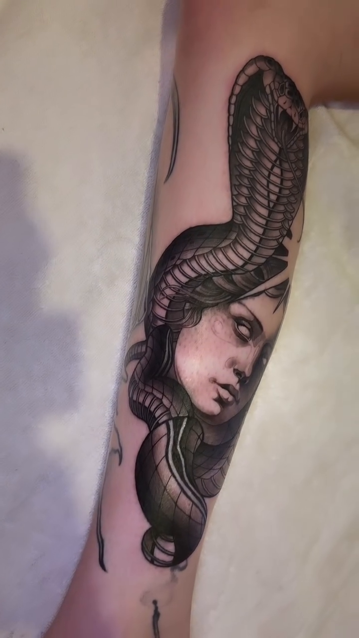 Tattoo by @travisbrown918 — black_and_grey, realism