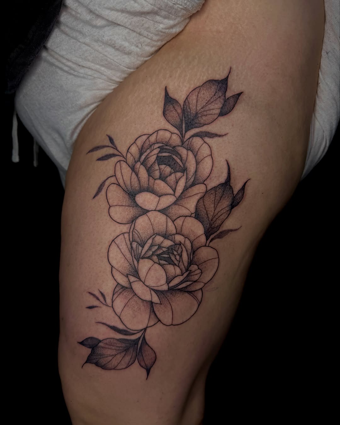 Tattoo by @inkbyjordant — black_and_grey