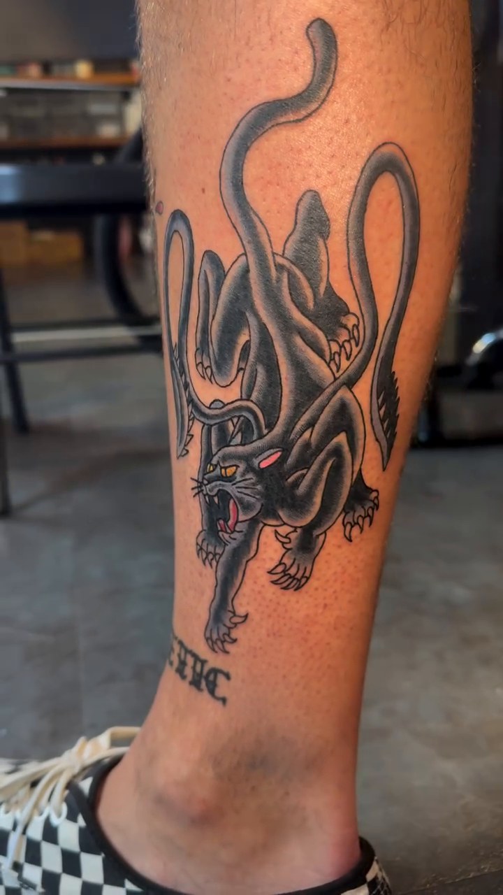Tattoo by @sloastattoos — blackwork, neo_traditional