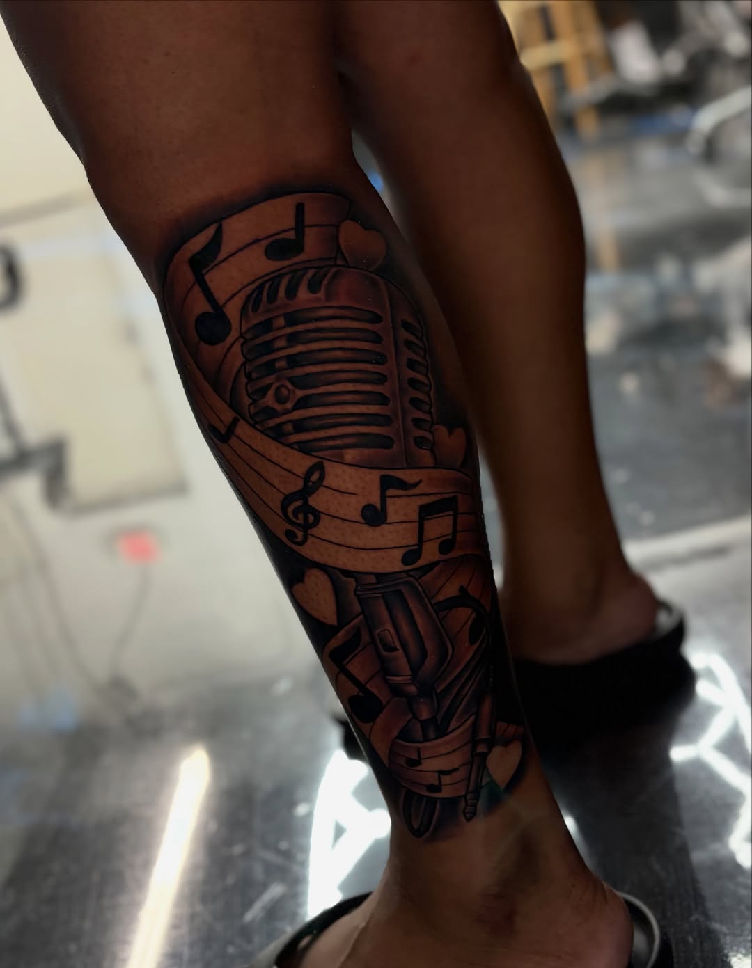 Tattoo by @inkby_vonte — black_and_grey