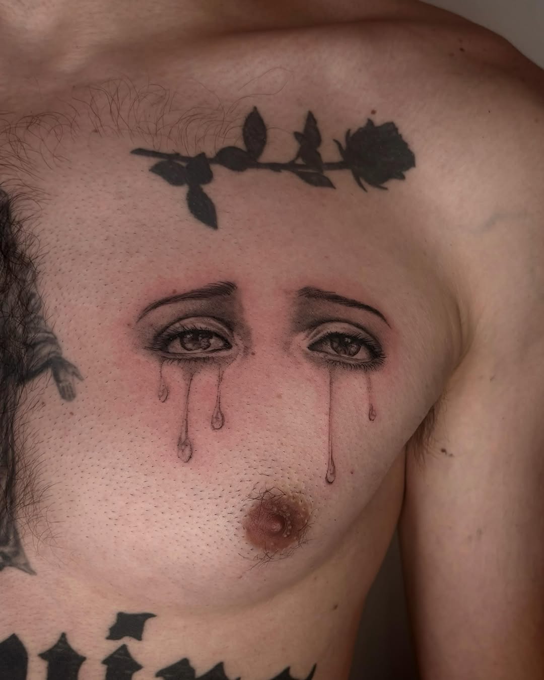 Tattoo by @tattedbygnyc โ realism, black_and_grey