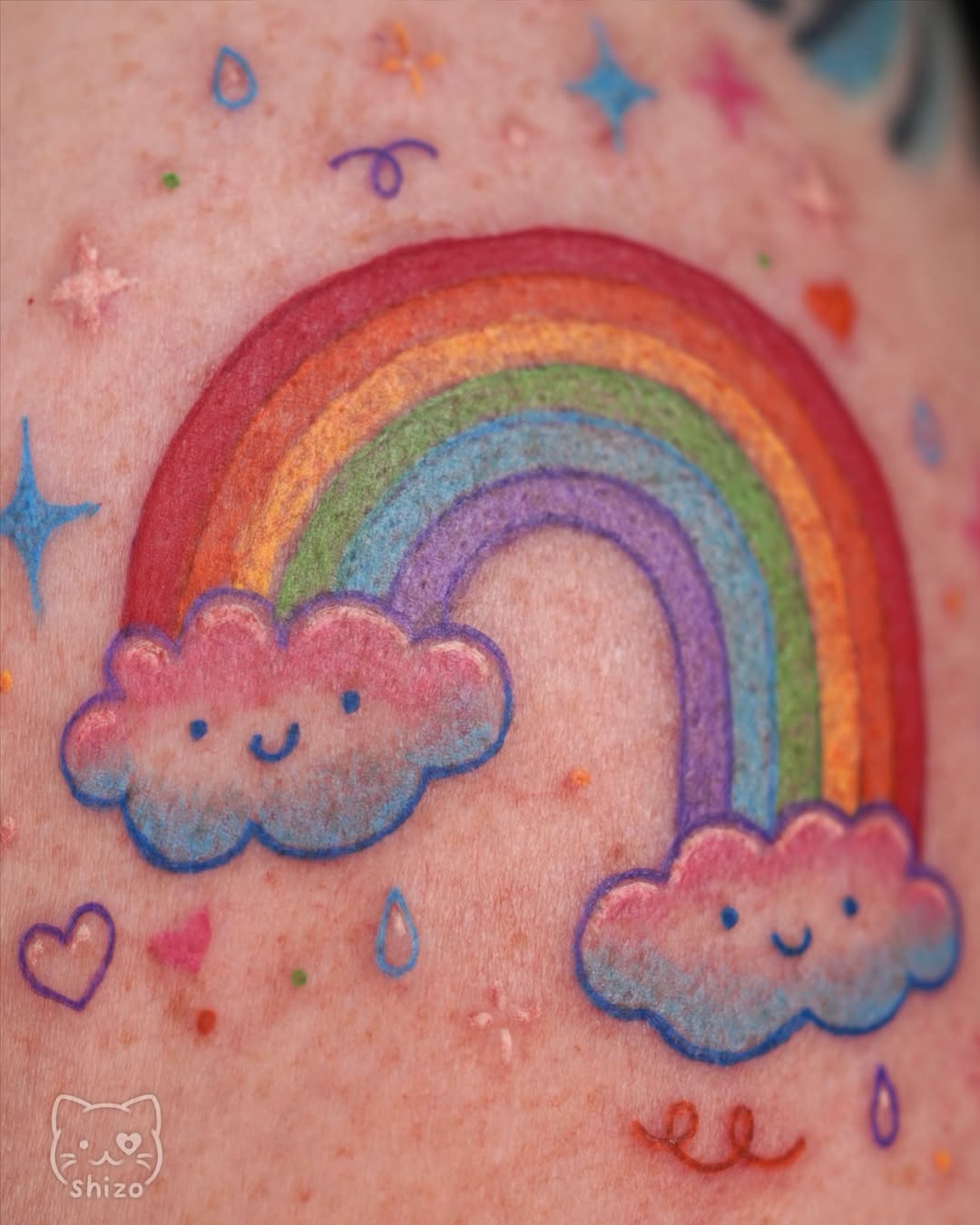 Tattoo by @shizo.tt β fine_line, watercolor