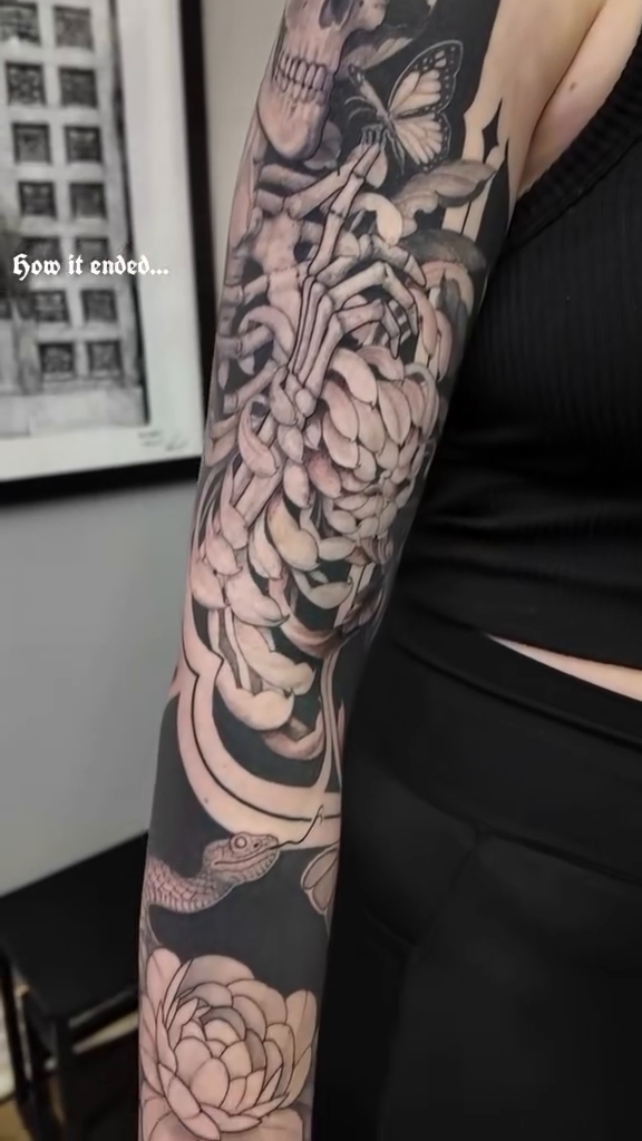 Tattoo by @gameztattoo — black_and_grey, realism