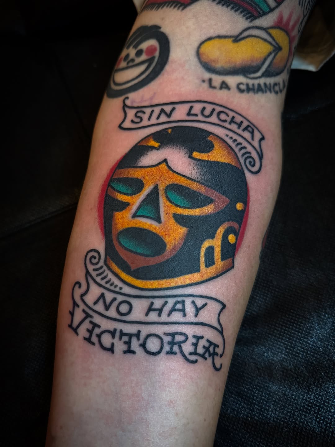 Tattoo by @nicholastidler_tattoos — american_traditional, lettering_script
