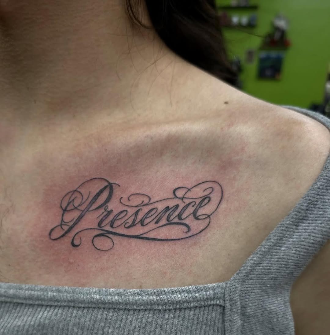 Tattoo by @brina_babe_tattoo — lettering_script, fine_line