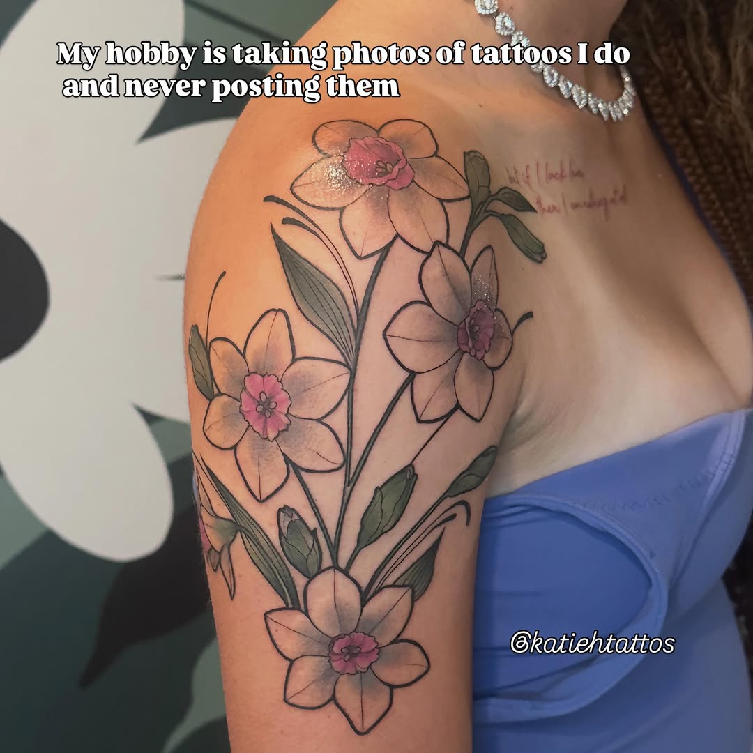 Tattoo by @katiehtattoos โ illustrative, fine_line