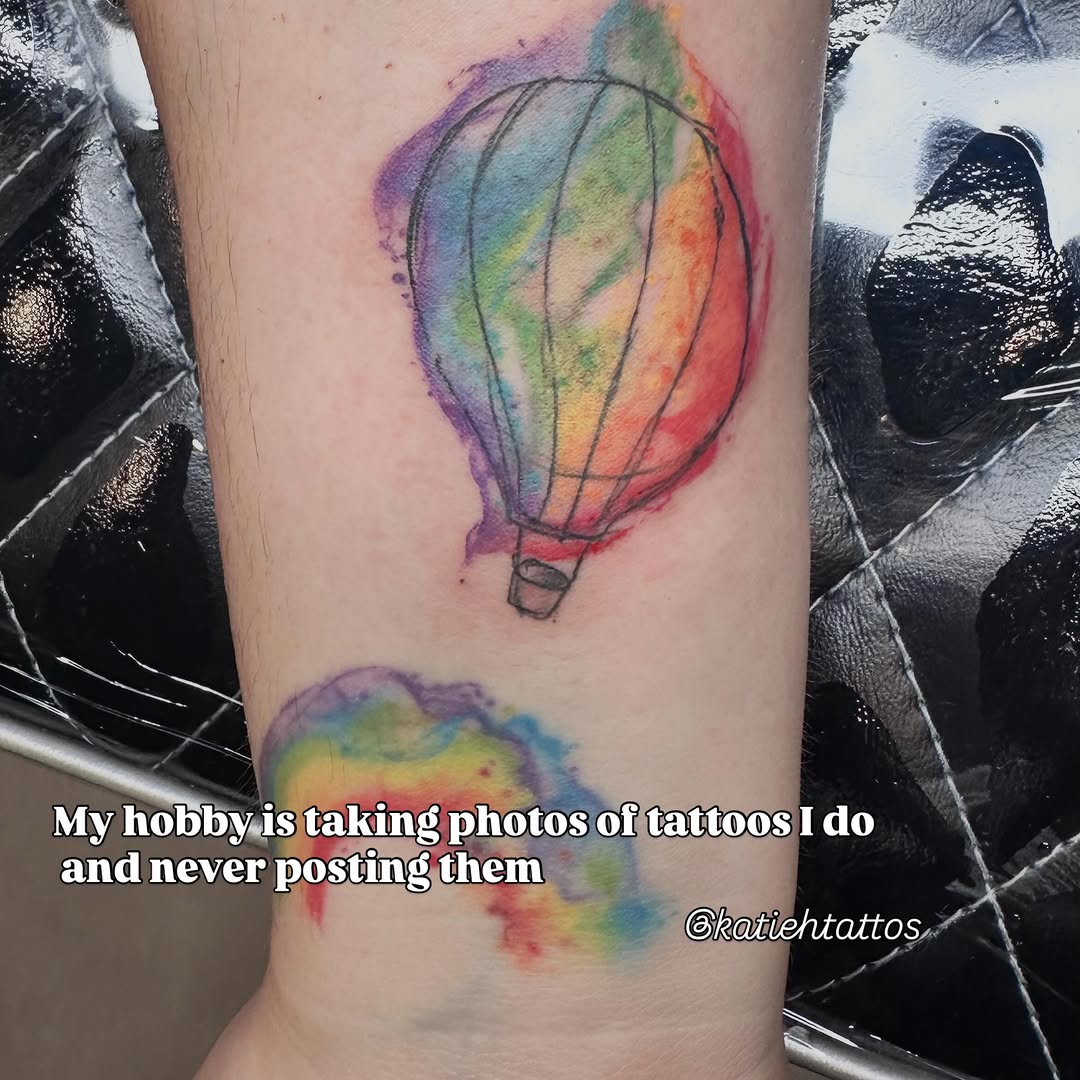 Tattoo by @katiehtattoos โ watercolor, illustrative