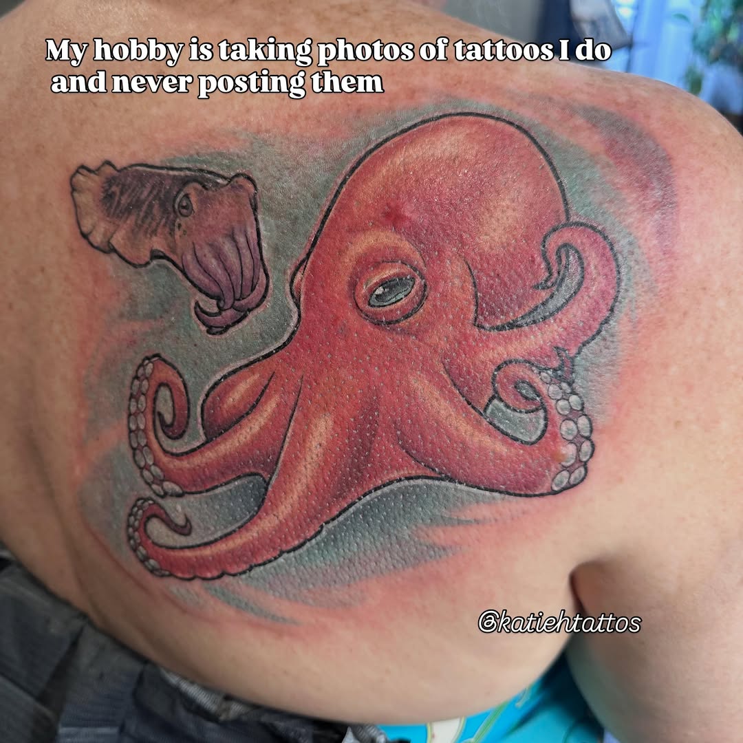 Tattoo by @katiehtattoos โ illustrative, realism
