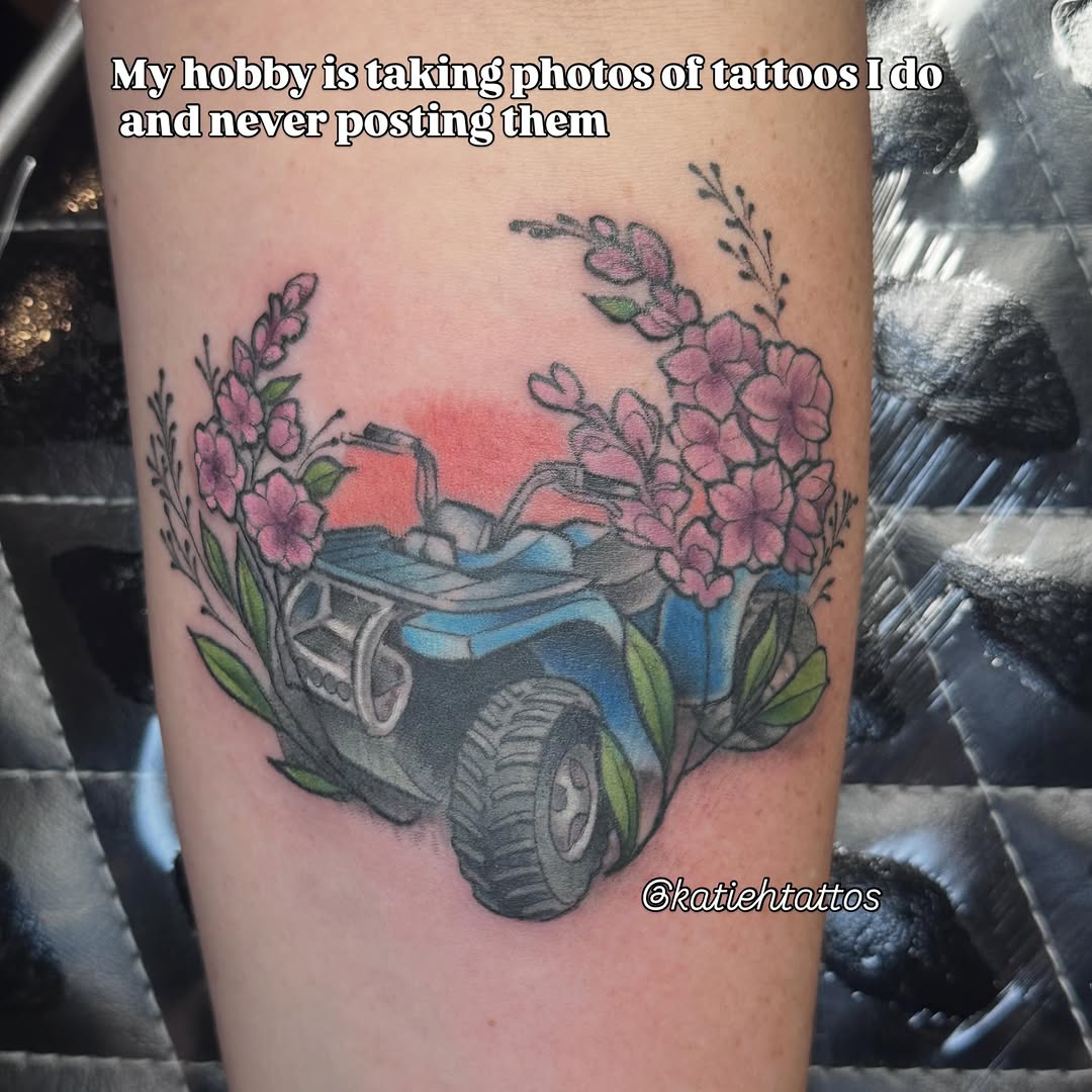 Tattoo by @katiehtattoos โ illustrative, realism