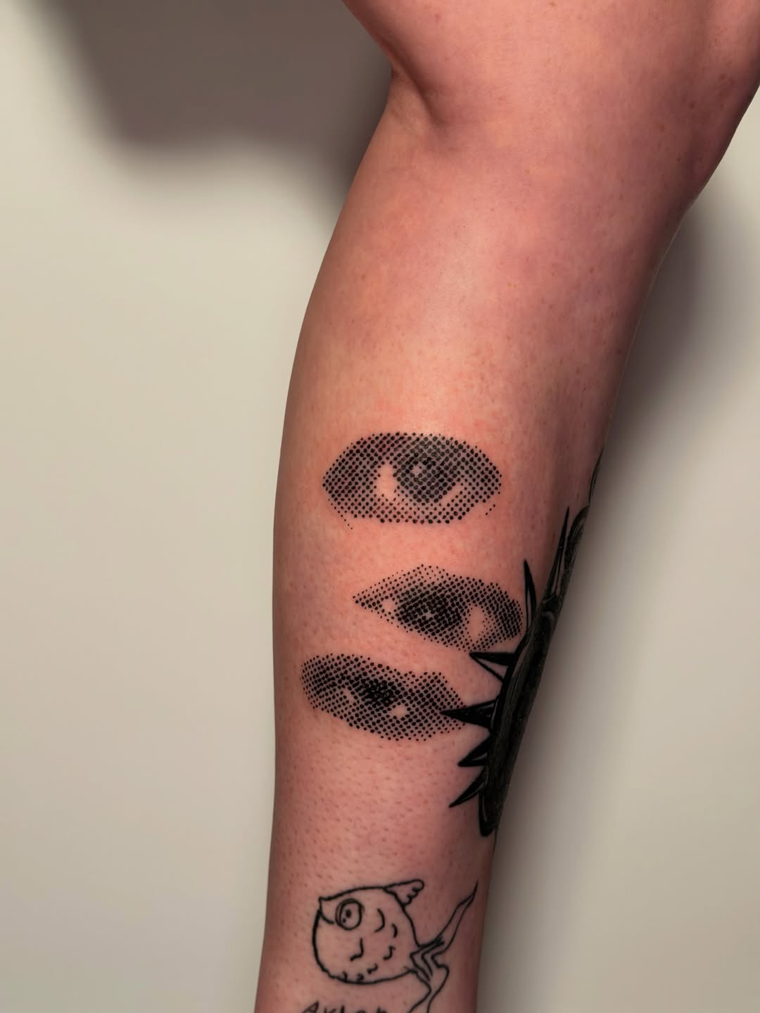Tattoo by @pokedbylaskie — dotwork