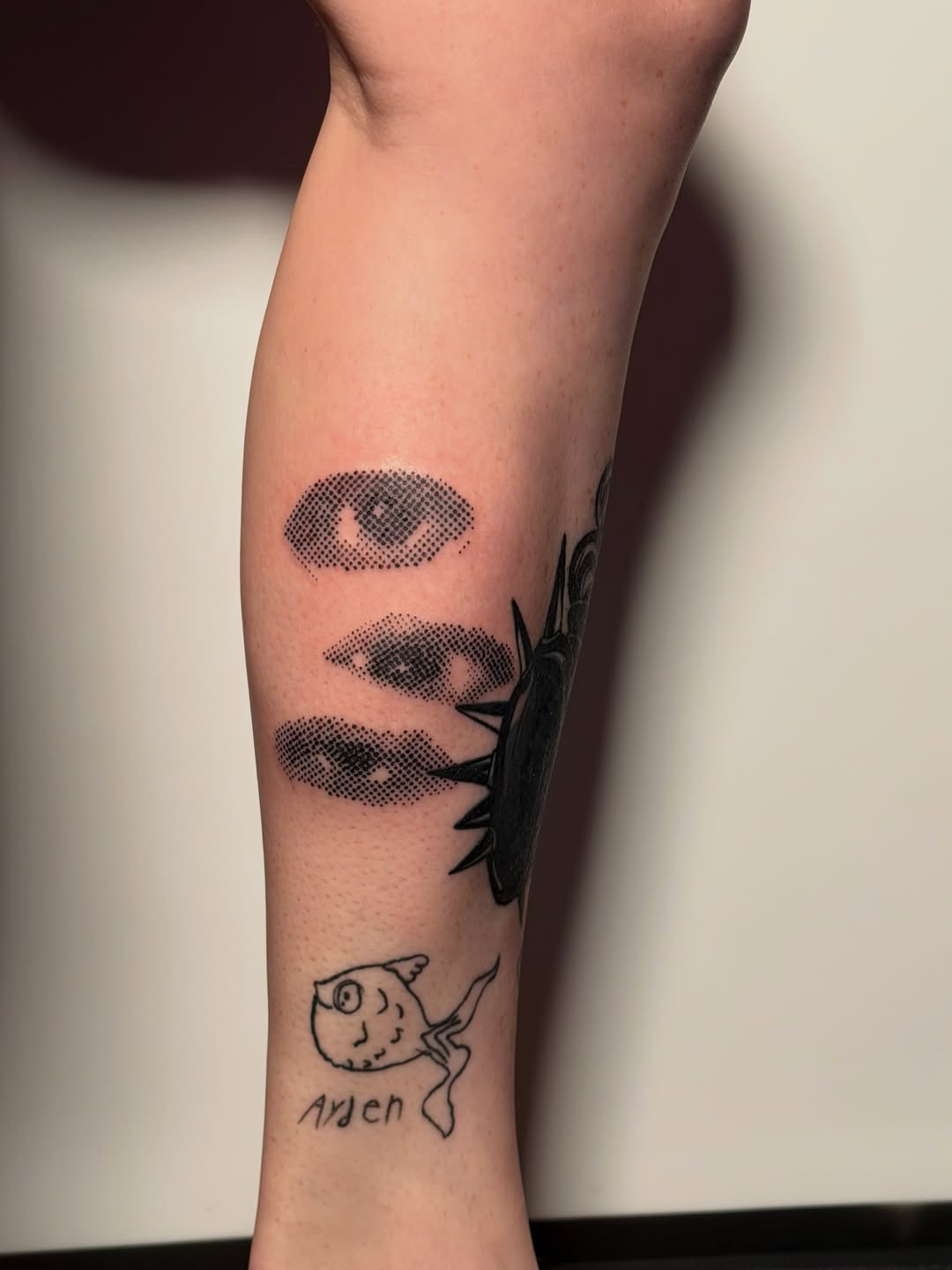 Tattoo by @pokedbylaskie — dotwork