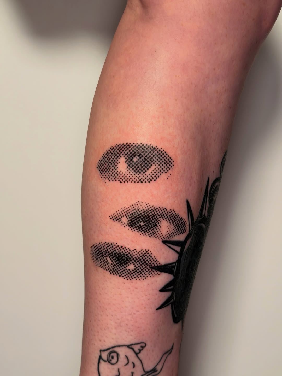 Tattoo by @pokedbylaskie — dotwork
