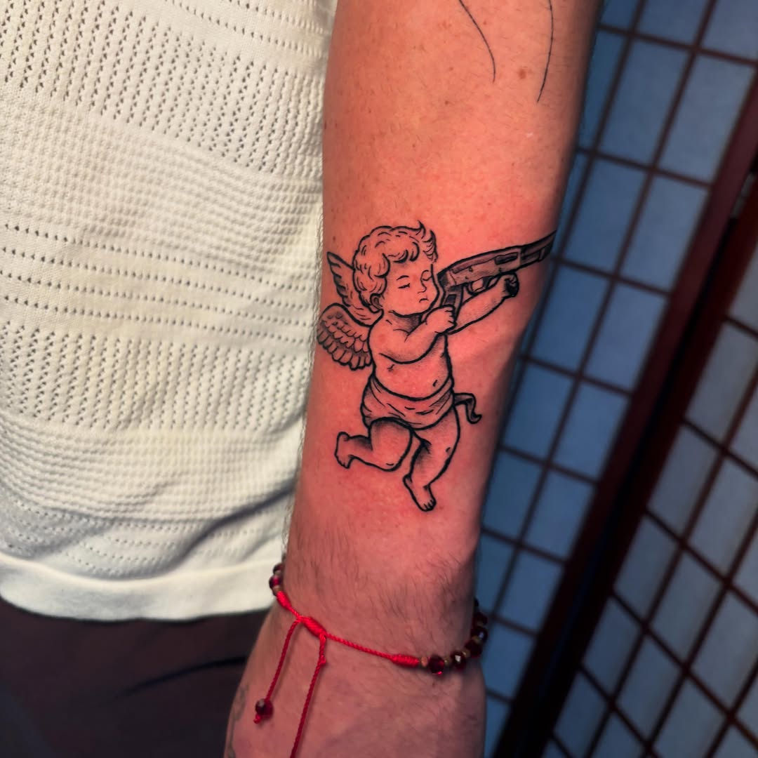 Tattoo by @tattoosxd__ — illustrative, black_and_grey