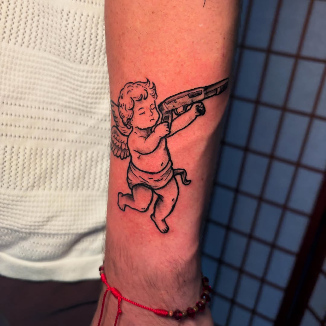 Tattoo by @tattoosxd__ — illustrative, black_and_grey