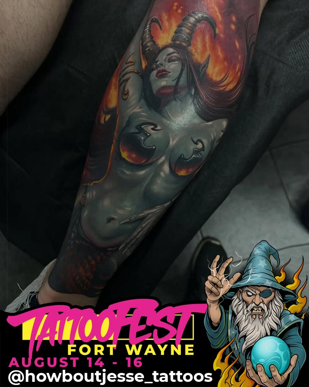 Tattoo by @howboutjesse_tattoos โ realism, dark_realism