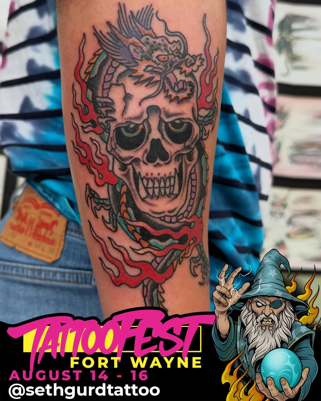 Tattoo by @sethgurdtattoo — neo_traditional, japanese_irezumi