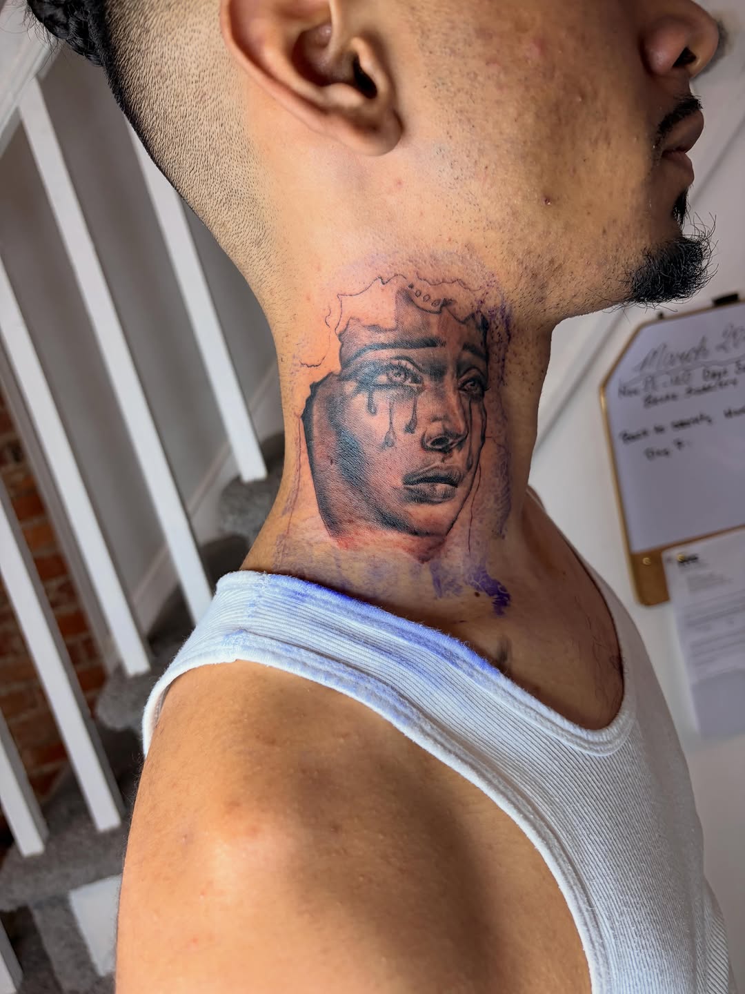Tattoo by @inked_by_e โ realism, black_and_grey